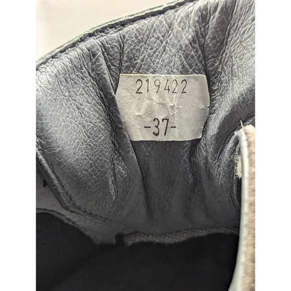 NAOT HARORE Shoes size 37 6.5 Grey Shimmer Leather - Picture 8 of 9